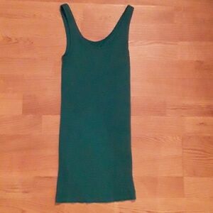 Vince Teal  ribbed tank